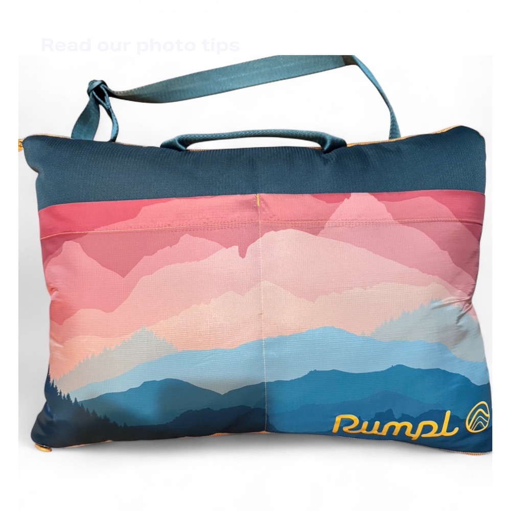 RUMPL Stash Mat 52 x 75 Rocky Mtn Sunset Fade NWT‎